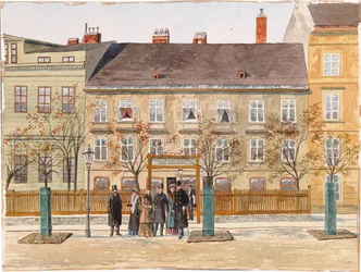 VI., Restaurant Zum Weingartl, Getreidemarkt Nr. 5